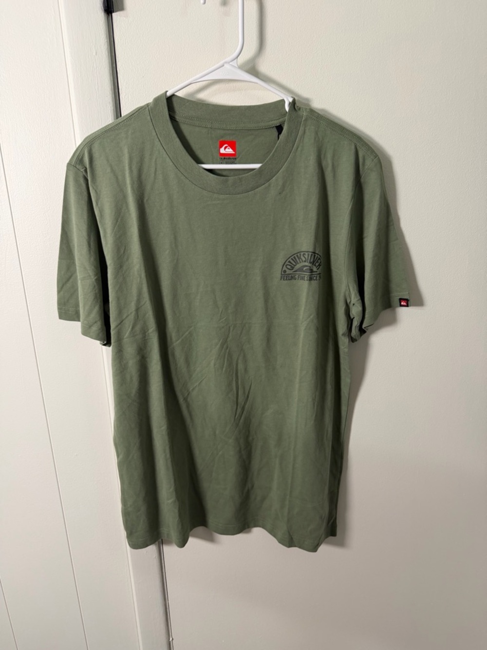 Quiksilver T‑Shirt | Men’s Medium | Olive Green | NWT